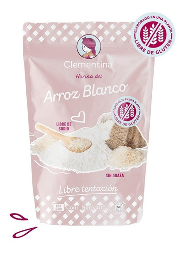 Imagen 1 de 4 de Harina Sin Gluten De Arroz