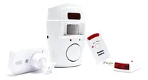 Comprar Alarma Inalámbrica Sensor De Movimiento Sirena + 2 Controles