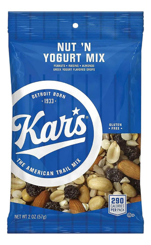 Paquete De Nueces Variadas Kars Nuts Trail 200 G