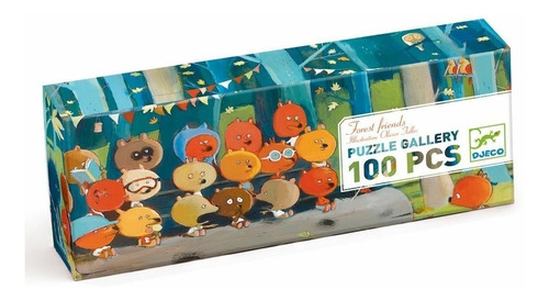 Puzzle Gallery Forest Friends 100 Piezas Djeco
