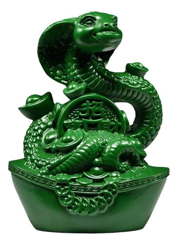 Estatua De Serpiente Tallada En Madera Del Año 2025 Para Esc