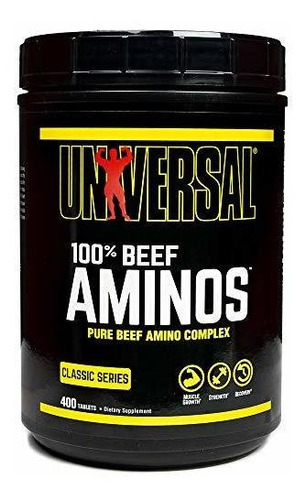 Universal Nutrition - 100% Beef Aminos -3g De Carne De Vaca 