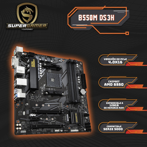 Imagen 4 de 10 de Pc Gamer Grizzly Amd Ryzen 5 5600g Ram 16gb Ssd240gb Sgg-003