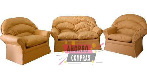 Combo De Sillones Sofa Completo 3 Sillones Para Living 