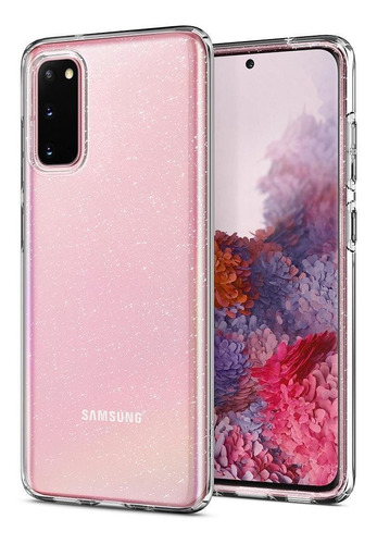 Samsung Galaxy S20 Spigen Liquid Crystal Glitter Carcasa