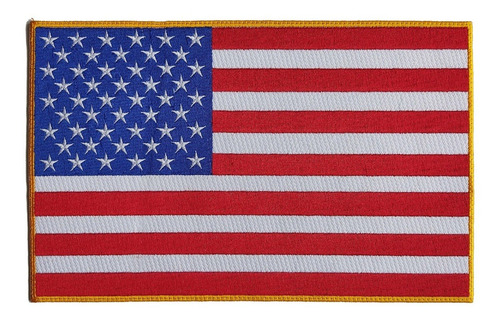 Parche Bordado Bandera Usa Bandera Estados Unidos Grande 