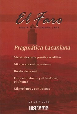 El Faro N°3  Psicoanálisis  (gr)