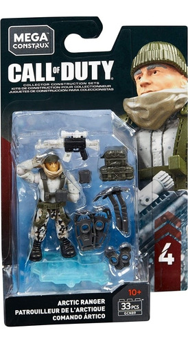 Mega Construx Comando Ártico Serie 4 Call Of Duty Figuras