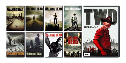 The Walking Dead Paquete Temporada 1 2 3 4 5 6 7 8 9 Dvd