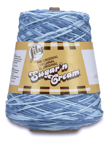 Hilo De Cono De Algodón Sugar&#39;n Cream, 14 Oz, Vaqu...