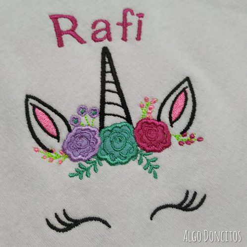 Ajuar De Bebe Personalizado Con Nombre Y Dibujo!!! C Verde