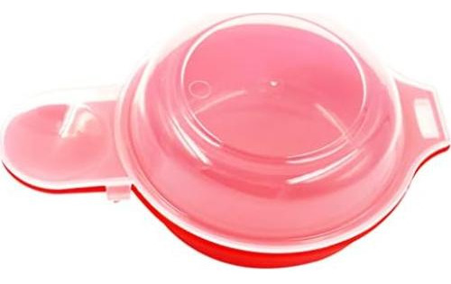 Cocedor De Huevos Horno Set De 2 Antiadherente Rojo
