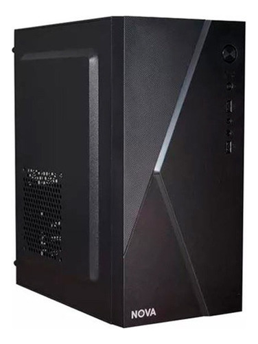 Gabinete Gamer Nova Cm04q1 M-atx Mini-atx Negro Negro