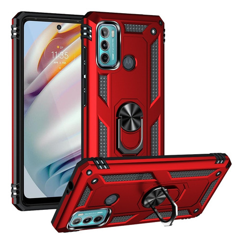 Sjghm- Capa De Celular Com Anel Magnético Para Moto G60/g40