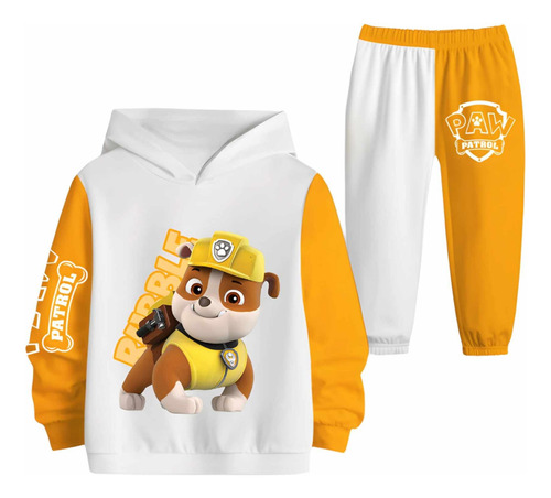 Sudadera De Niño 2pz Sudadera/pans Md13 Paw Patrol Ropa Niño