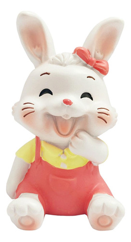 Bonita Estatua De Conejo, Figuras De Animales, Chica
