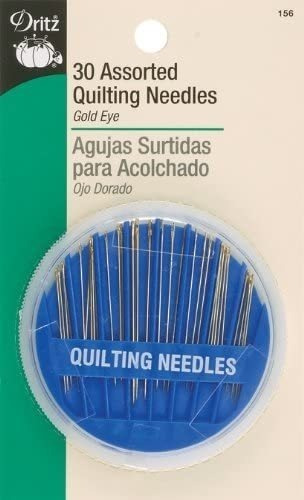 Dritz 156 - Aguja De Mano Compacta Para Acolchado, Varios Ta