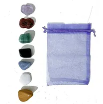 Comprar Kit 7 Chakras Piedras Energeticas Grandes Pulidas + Guia
