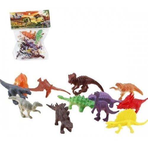 Kit 12 Peças Dinossauros Miniaturas, Pronta Entrega