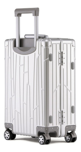 Maleta Carry On Chica Cabina De Aluminio Rigida 4 Ruedas