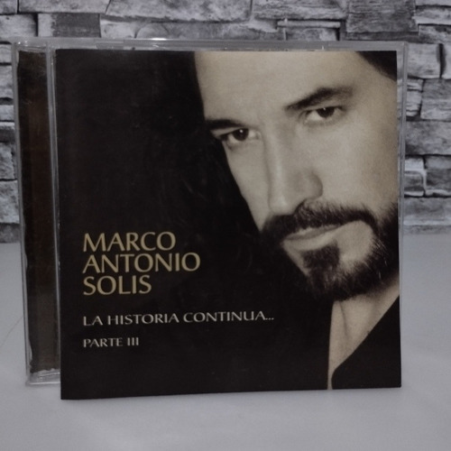 Marco Antonio Solís  La Historia Continua Parte 3 Cd 