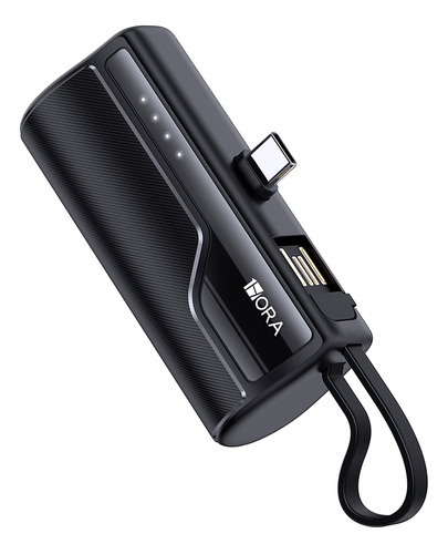 Carregador Portátil 1 Hora Power Bank 4500mah Preto