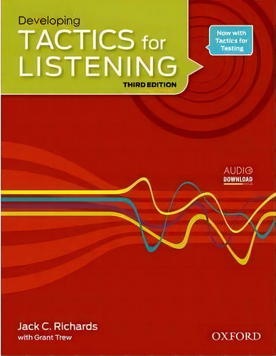Tactics For Listening: Developing: Student Book, De Jack Richards. Editorial Oxford University Press, Tapa Blanda En Inglés