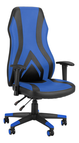 Magnitude Xl - Silla Azul Grande Y Alta Para Juegos, Respald