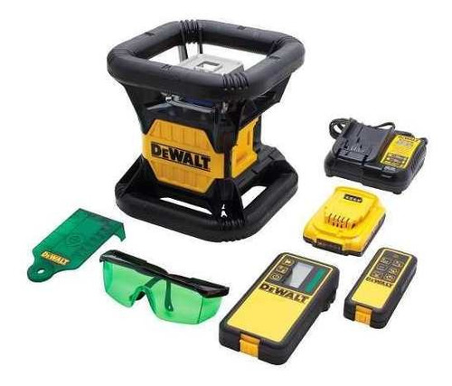 Nivel Láser Rotativo Luz Verde Uso Rudo 20v Dewalt Dw079LG