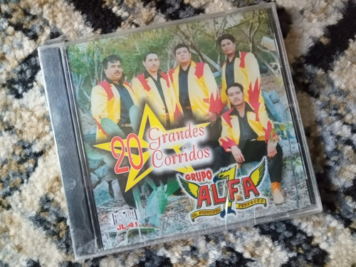 Grupo Alfa 7 Cd 20 Grandes Corridos