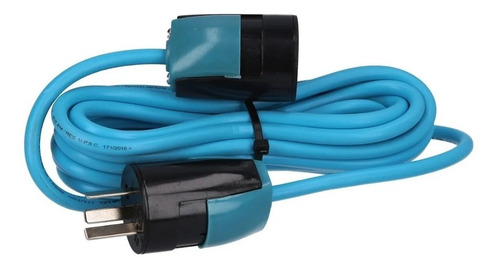 Imagen 2 de 10 de Prolongador Tripolar 10a Starbox Cable 10 Metros 250v