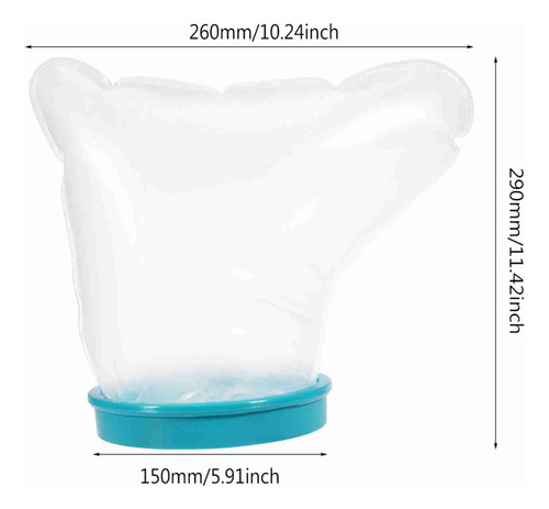 Protector De Baño A Prueba De Agua Cubierta Protectora De