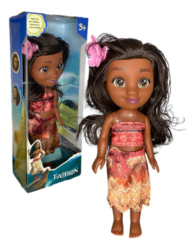 Boneca Princesa Moana Disney Musical 26cm Articulada