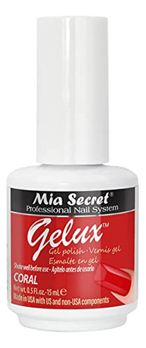 Mia Secret Gelux Soak-off Gel Pulir Color Coral - Gel Zej84