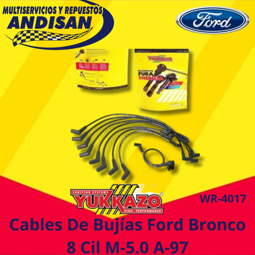 Cables Para Bujias Ford Bronco