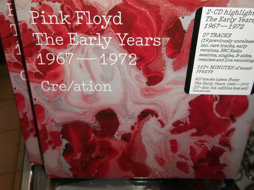 Pink Floyd The Early Years 1967 1972 2cds Importado Digipak