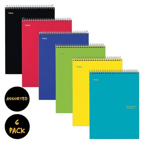Cinco Superior De La Estrella Cuaderno Encuadernado, 1 Objet