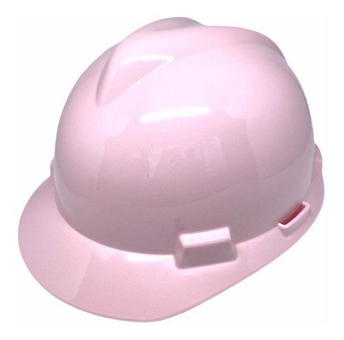 Capacete Rosa Proteção Feminino Msa Epi Segurança