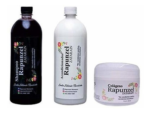 Kit Shampoo, Acondisionador Y Colageno