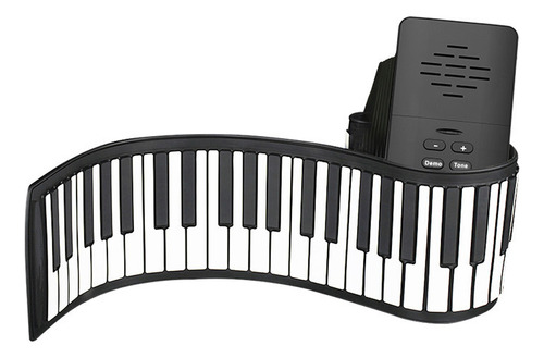 Piano Electrónico Plegable, No Se Desplaza, Midi Para Funcio