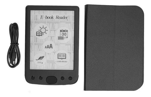 Lector Eléctrico Con Pantalla De Tinta Book Touch De 6 Pulga
