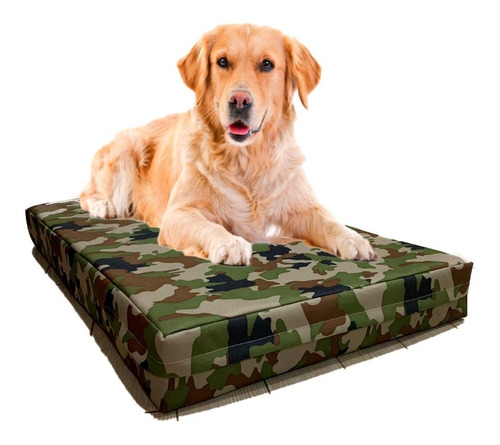 Colchoneta Antidesgarro Camuflada Funda 100x70 Lyon Pet