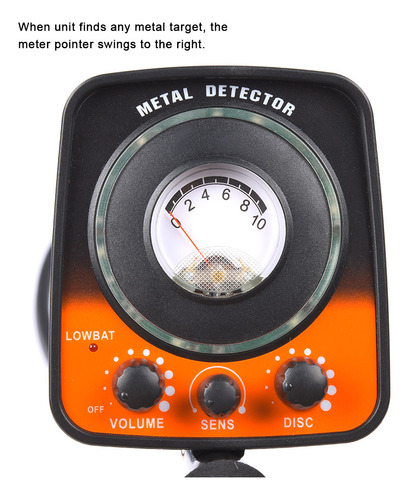 Detector De Metales Subterráneo Md-5021 Multifuncional
