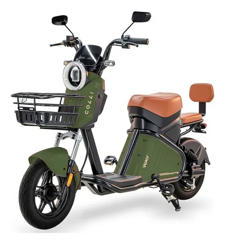 Scooter Elétrico Mova Way 5.0 1000W Verde