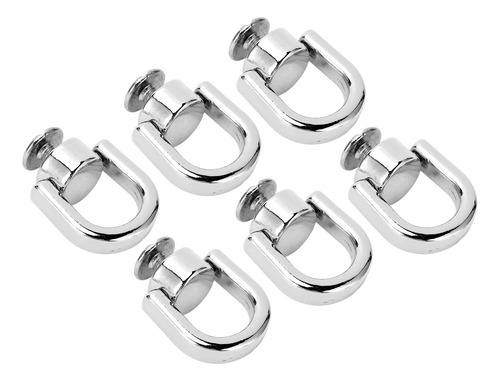 Rebite Button Ball Stud, 20 Peças, Anel D, Liga De Zinco De