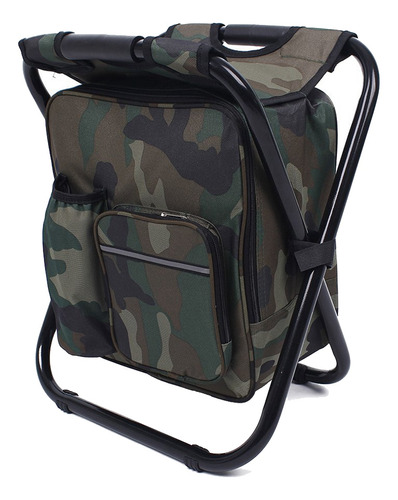 Taburete Portátil De Camuflaje Para Senderismo, Plegable, Pa