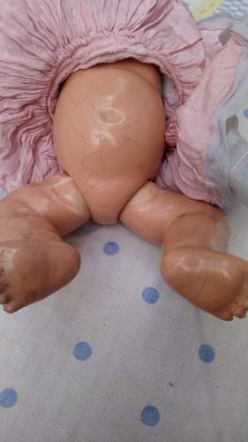 Muñeca Antigua De Composición (Usado)