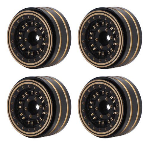 Llanta De Rueda Brass Beadlock, 4 Unidades, Ruedas De 1.2 Pu