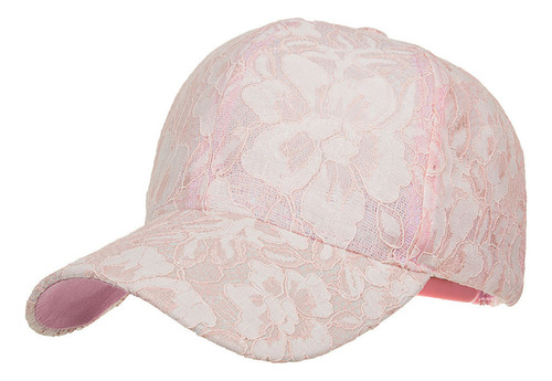 Regalo Gorra De Mezclilla Bordada Con Flores Para Mujer Y