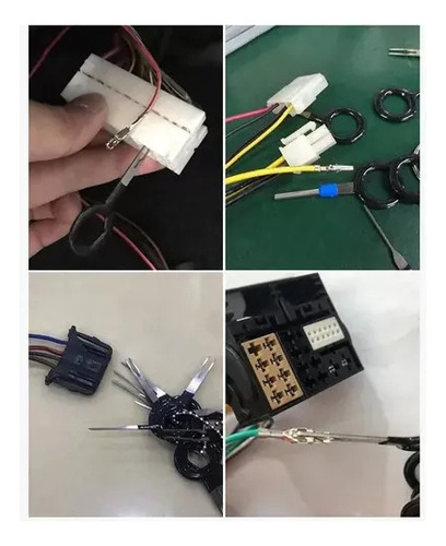 Kit De Remoção De Terminal Automotivo Pino Elétrico 36 Pcs